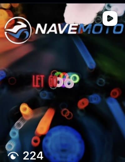 Publicação do Instagram @navemoto.ofc