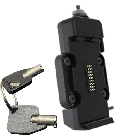 Suporte BMW com chave (antifurto) — suporte Navemoto